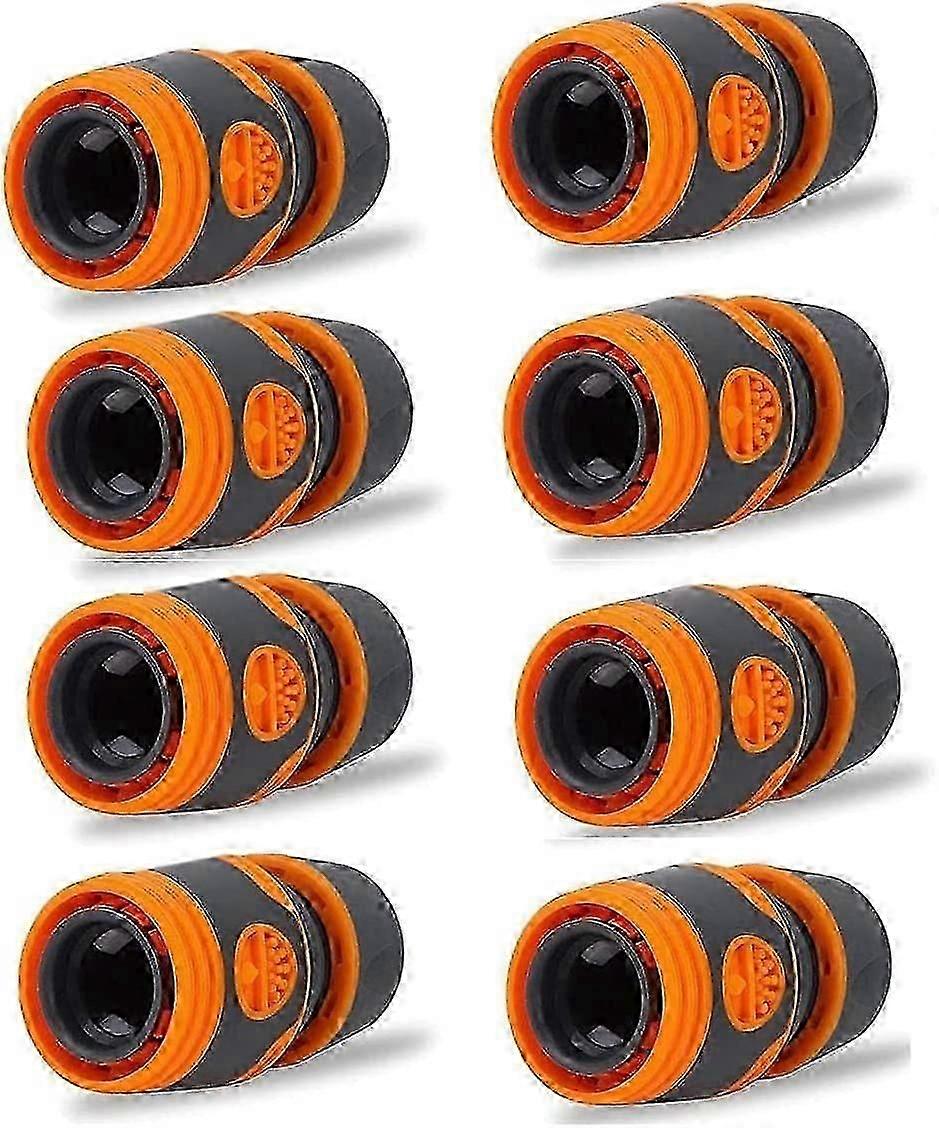 8 Pieces 1/2 "hose connector, plastic fast hose connector for the hose line