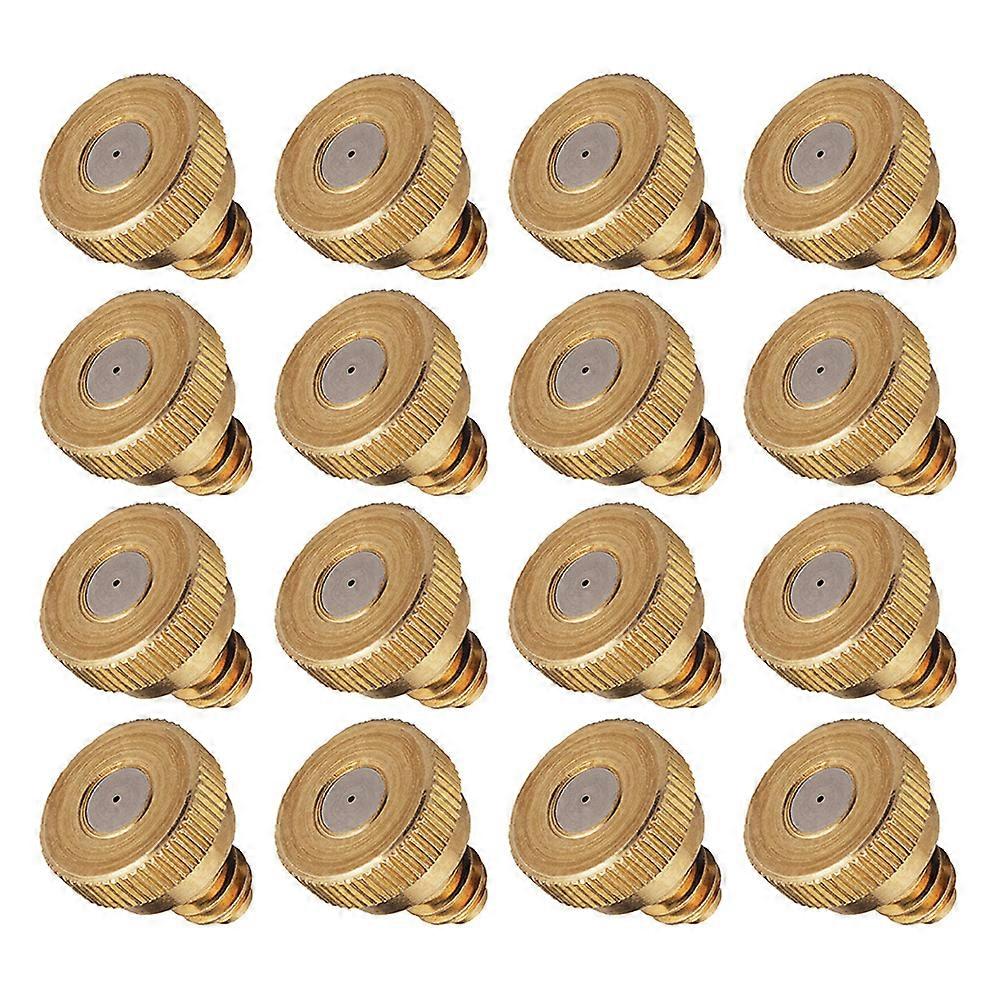 Spray Nozzles For Sprayer Tank Precision Made Garden Irrigation Sprinkler 1X1CM Golden 16Pcs