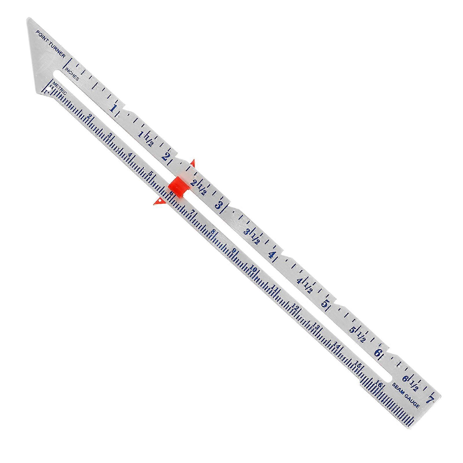 Crafting Quilting Ruler Sewing Accessory for DIY Enthusiasts Plastic Improving Work Efficiency 1Pack
