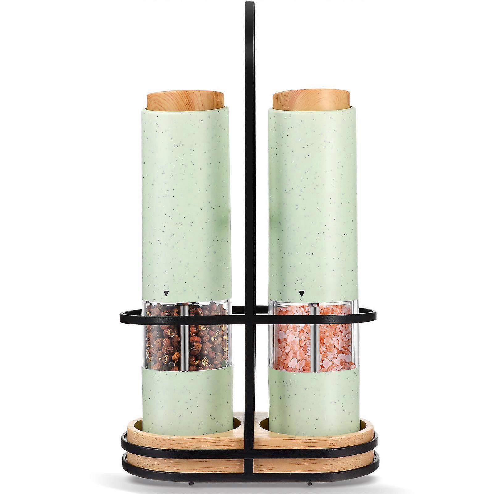 Kitchen Grinder Spice Straw Material Professional Chefs Home present Occasions 2Pcs