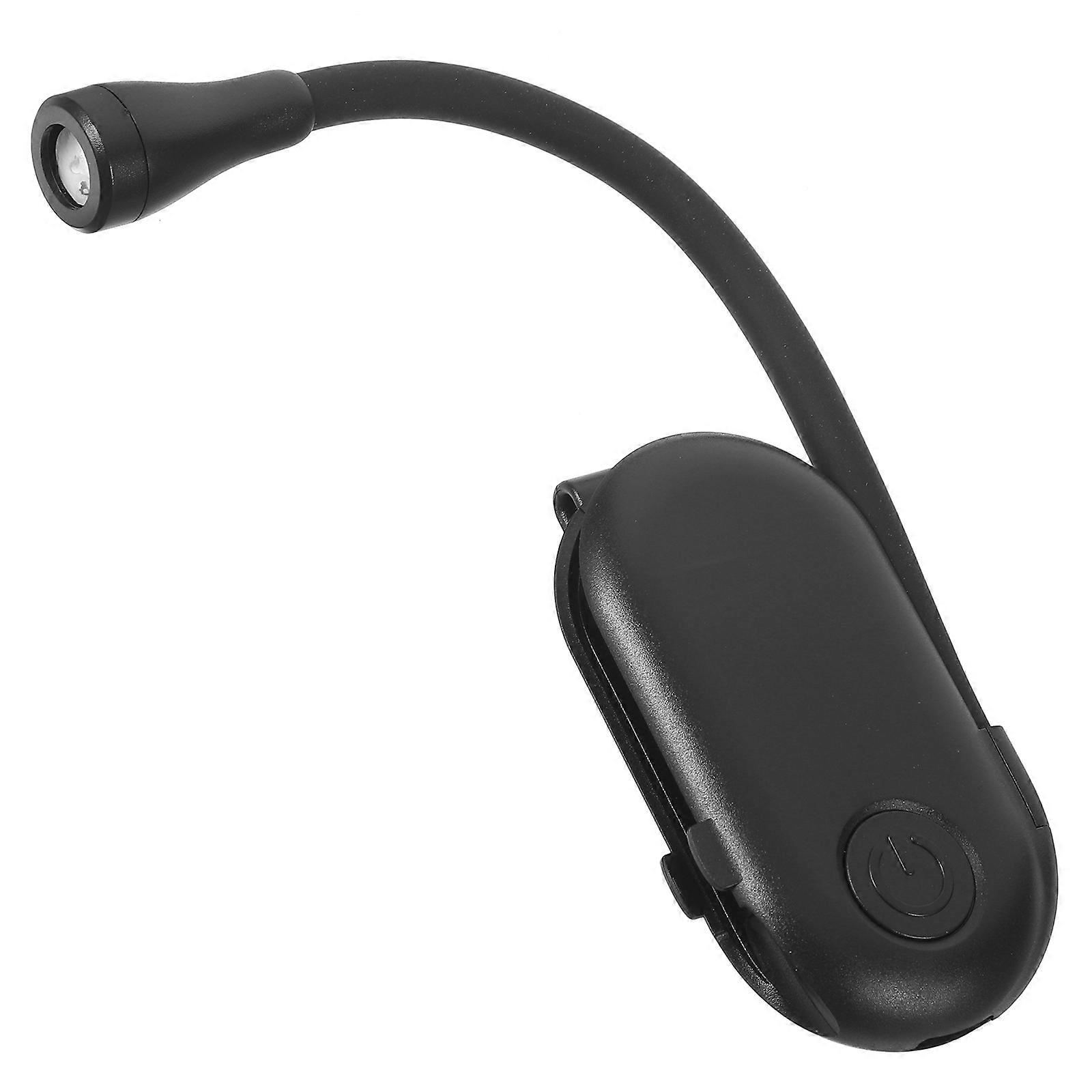 Bedside Reading Light Clip On Led Book Lamp Adjustable Brightness Portable Studying 1Pcs