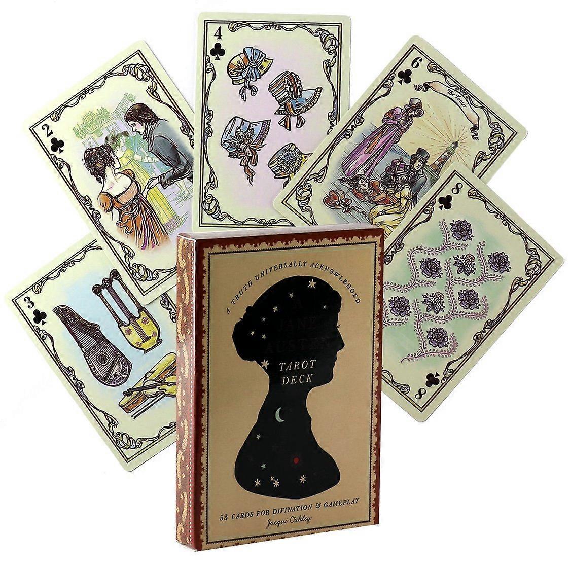 Jane Austen Tarot Deck Oracle Cards Beginners Reading Kit