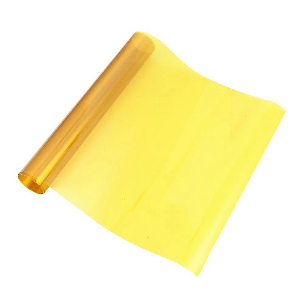 Yellow Light Diffuser Sheet for Decor Plastic Color Film Gel for Lighting Effects and Color Correction