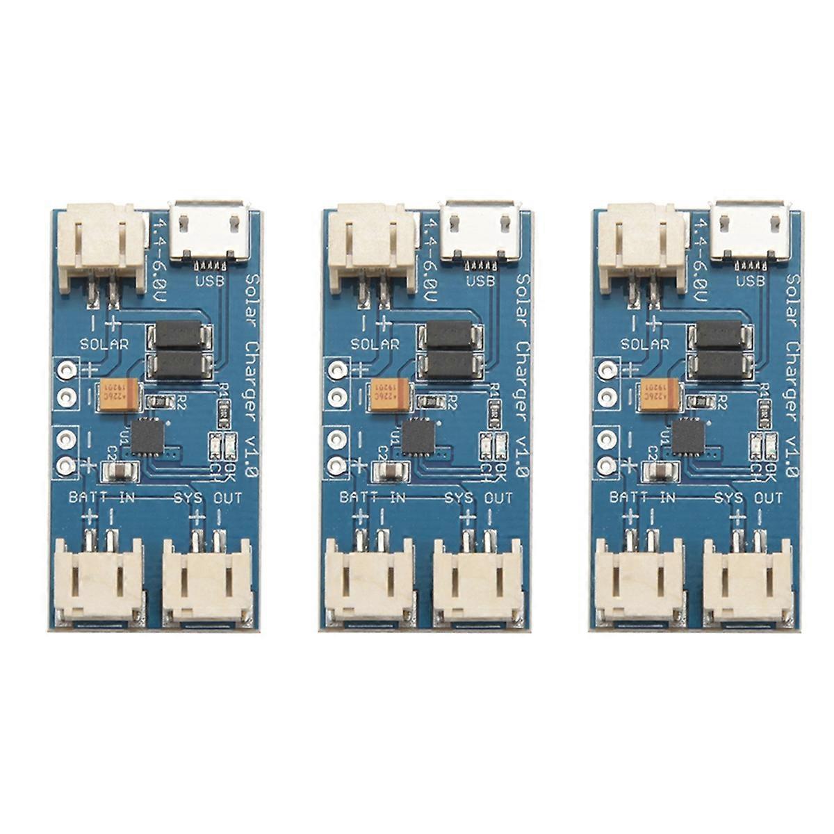 3X Mini Solar Lipo Charger Board CN3065 Lithium Battery Charger Board Module