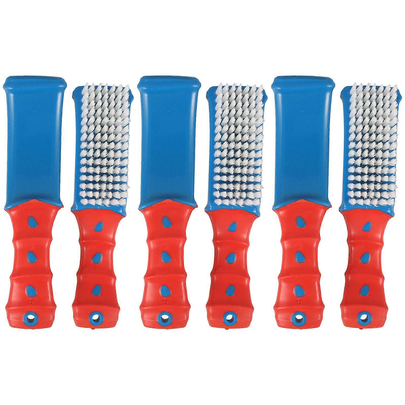 Tile Grout Cleaner Gap Cleaning Brush Handheld Shower Tile Assorted Color 6Pcs Thorough Cleaning