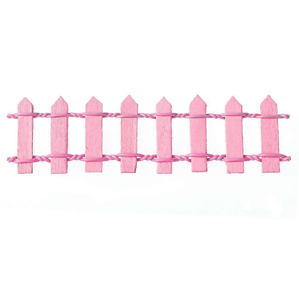 Fence Mini Diy Landscaping For Dollhouse Accessories And Miniature Gardens Assorted Color 10Pcs