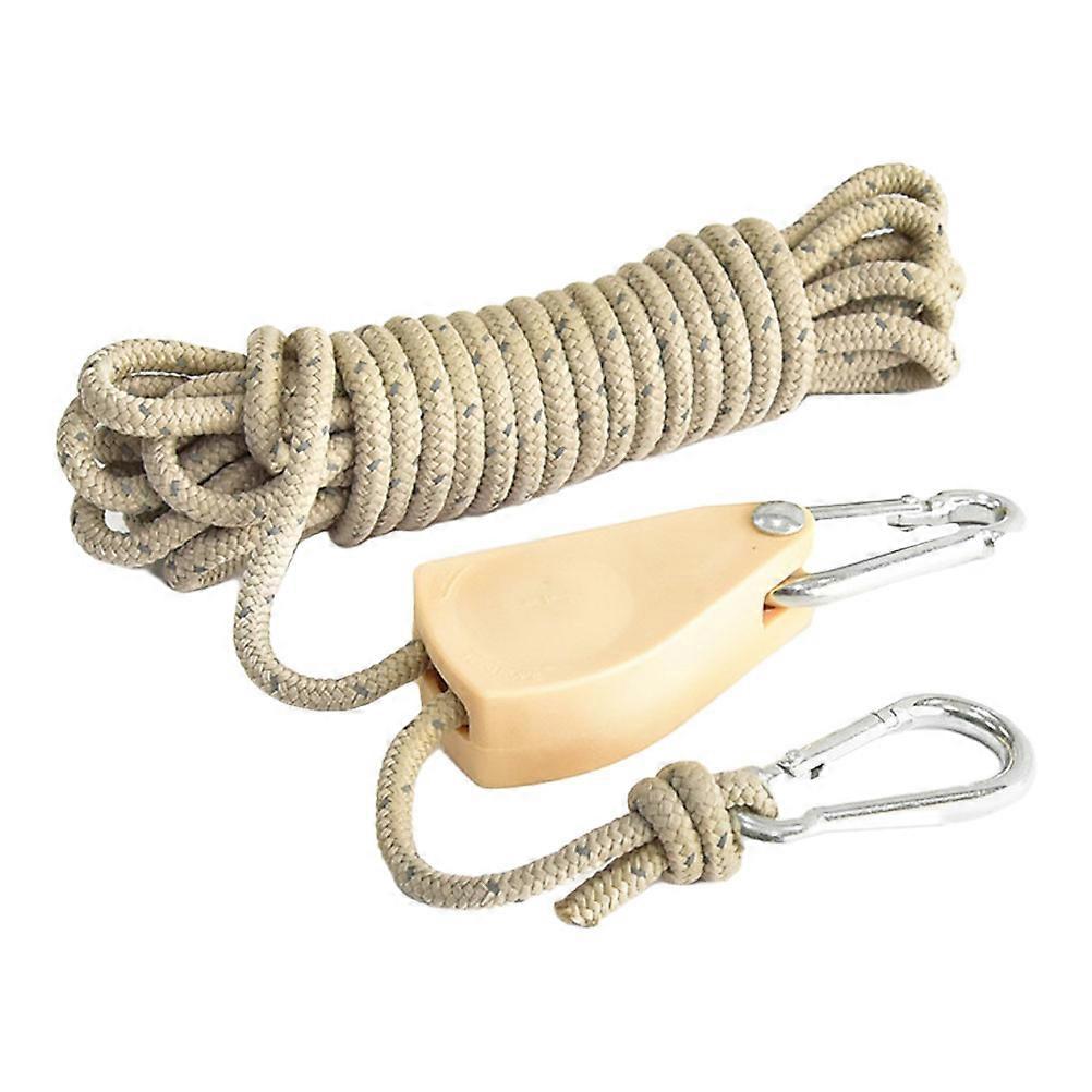 Outdoor Tent Rope Adjustable Heavy Duty Camping And Hiking Equipment 1Pack