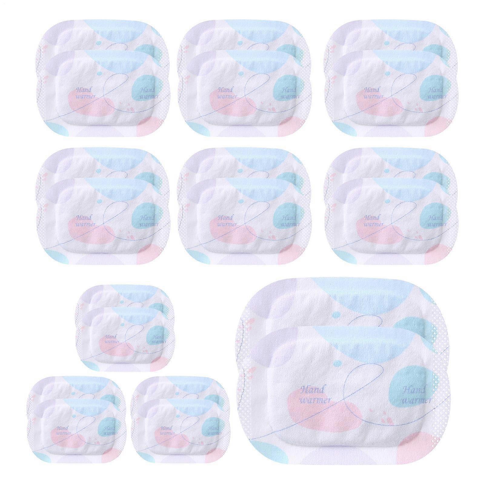 Longlasting toe warmers with adhesive, portable heating for hiking, skiing, cold weather