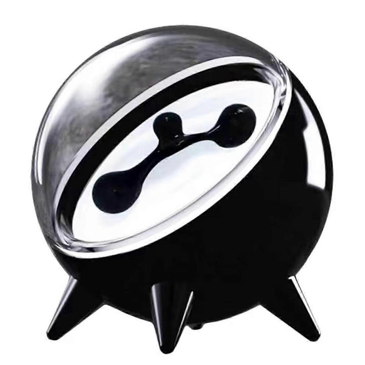 Ferrofluid Sound Visualizer, Rechargeable Music Rhythm Speaker with Magnetic Pickup,Home Decoration