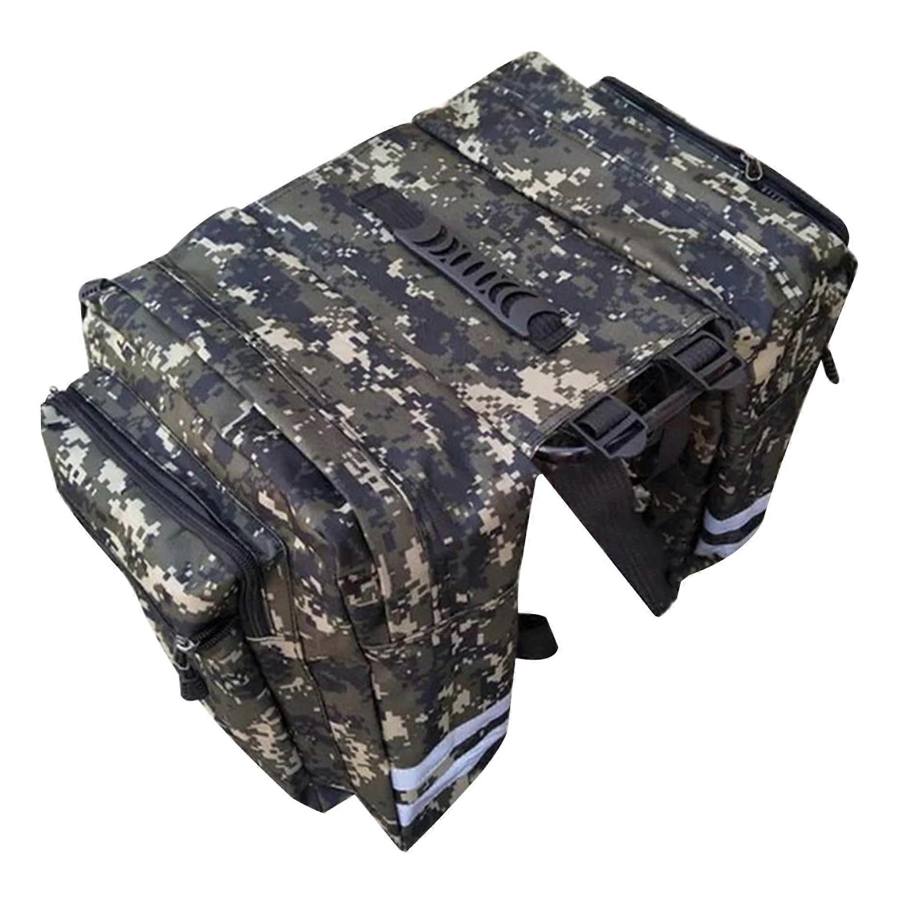 Bike Saddle Bag Large Camo Packier Bicycle Bag Protebar