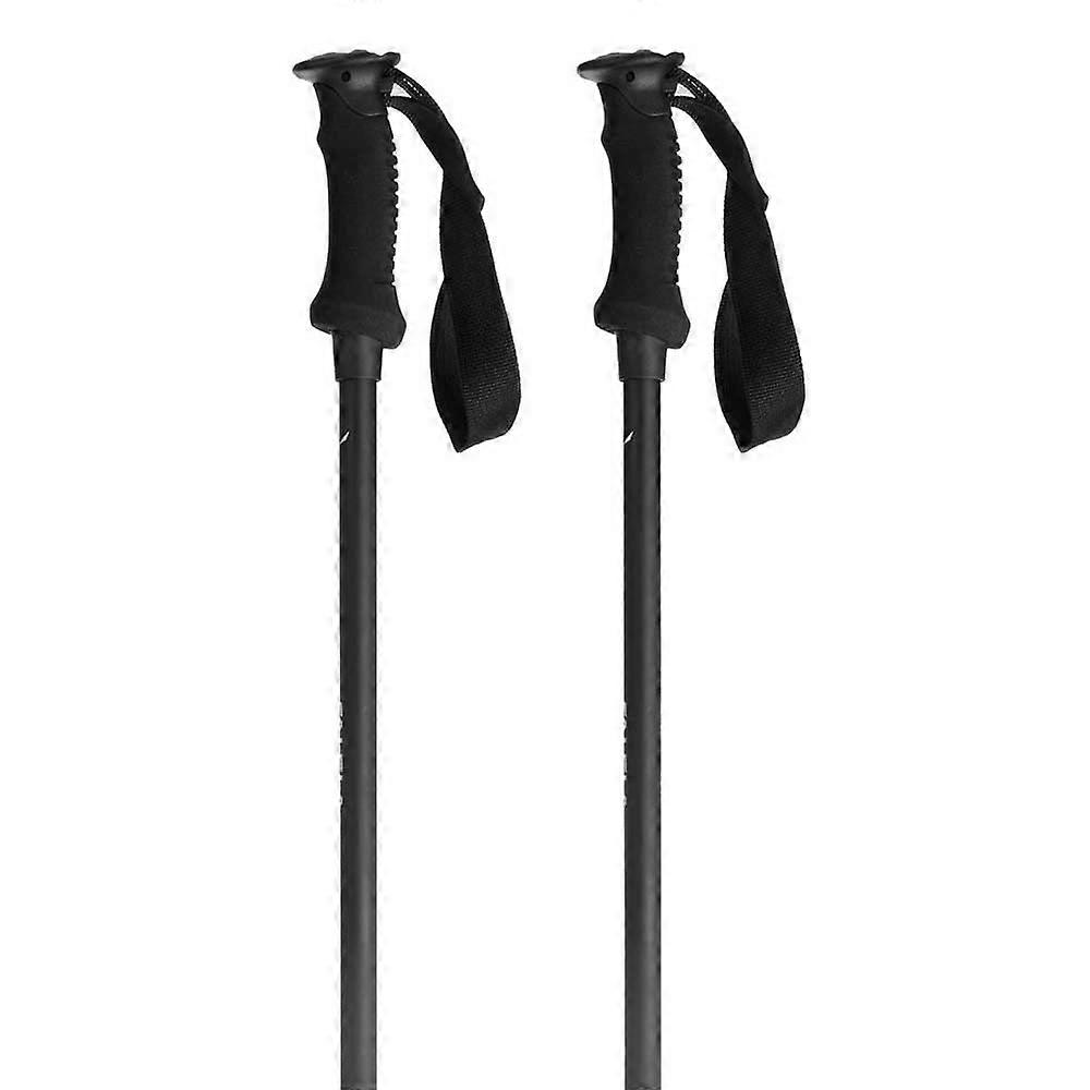 Puez Aluminium Poles UNI Black - Lightweight, Durable, 3-Section Trekking Poles for Hiking and Outdoor Activities