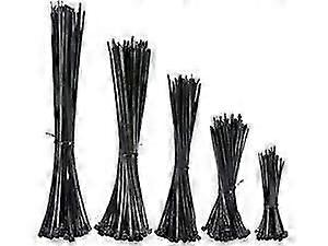 Cable Ties 1000 Pack Plastic Zip Ties Heavy Duty Tie Wraps Self Locking Small