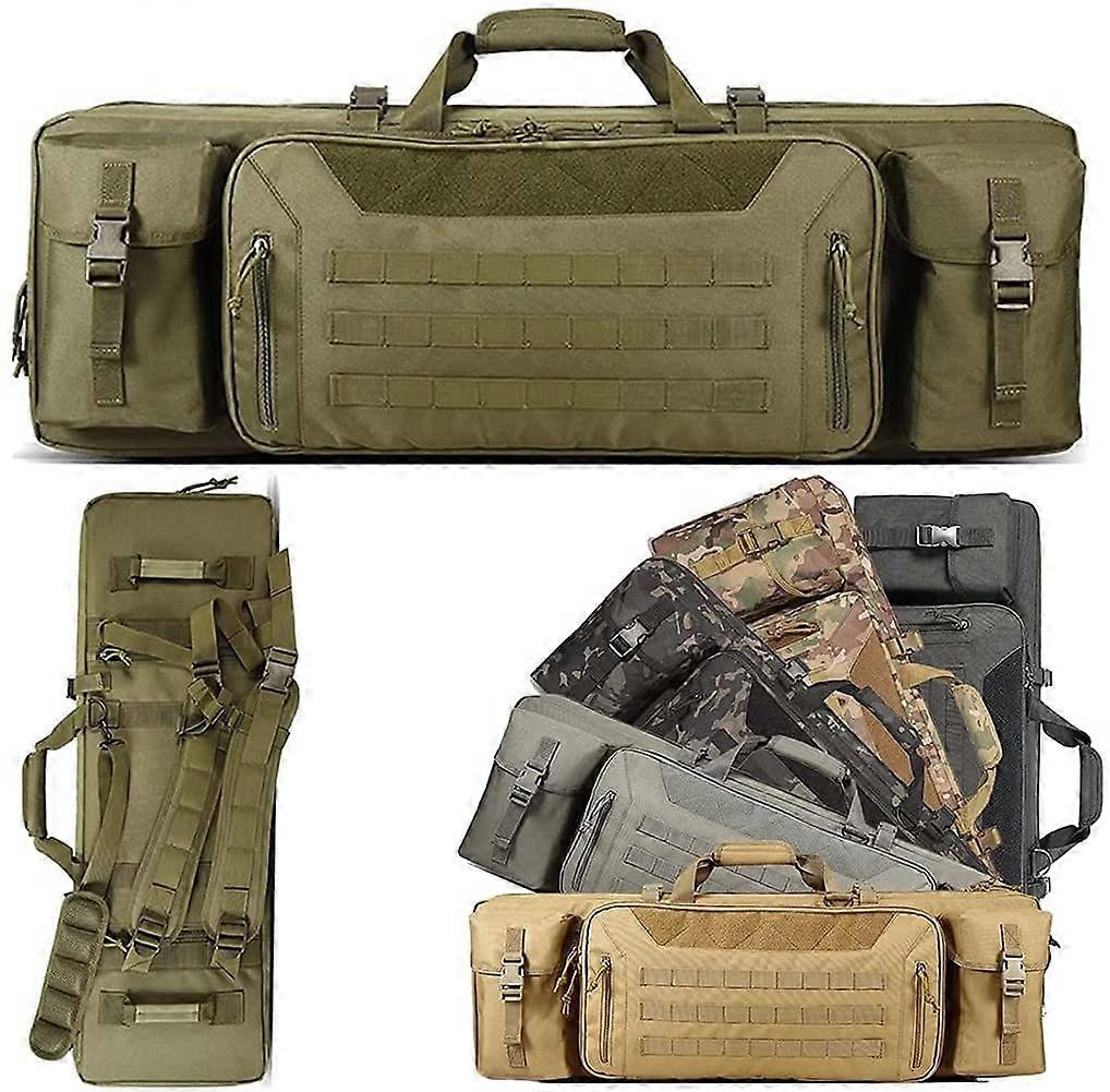 Gun backpack, soft gun case, long rifle bag, tactical double rifle case, pistol, shotgun, airsoft bag, weapon carrying case