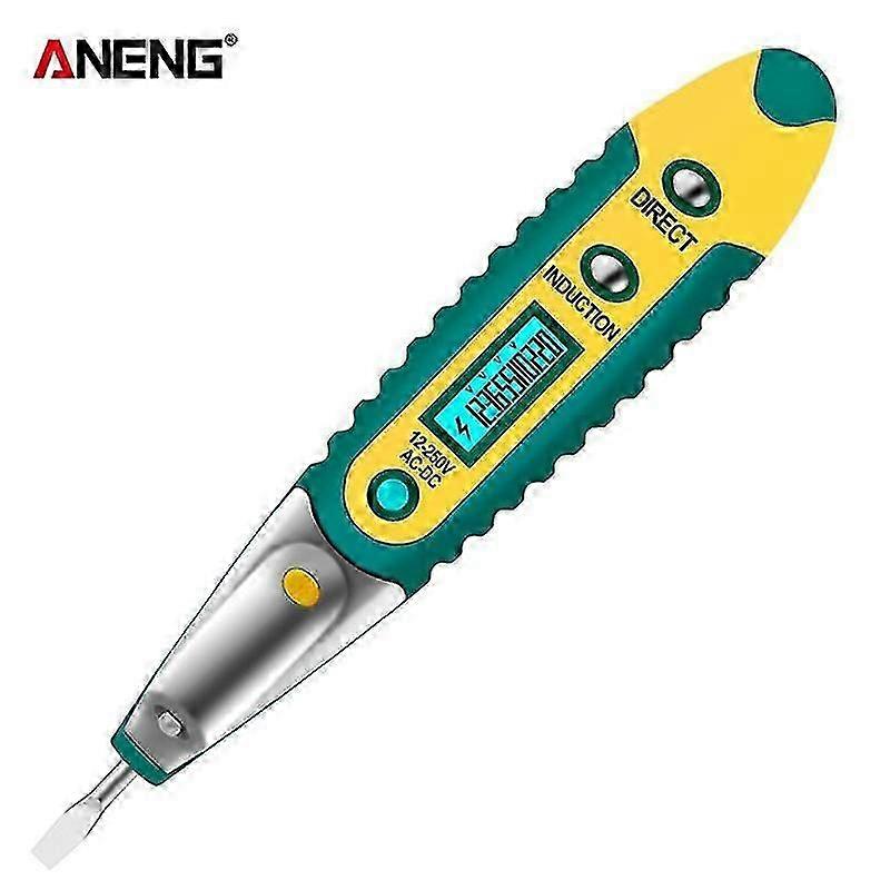 Multifunctional Digital Voltage Detector LED Cable Socket Tester Professional Electrical Tools
