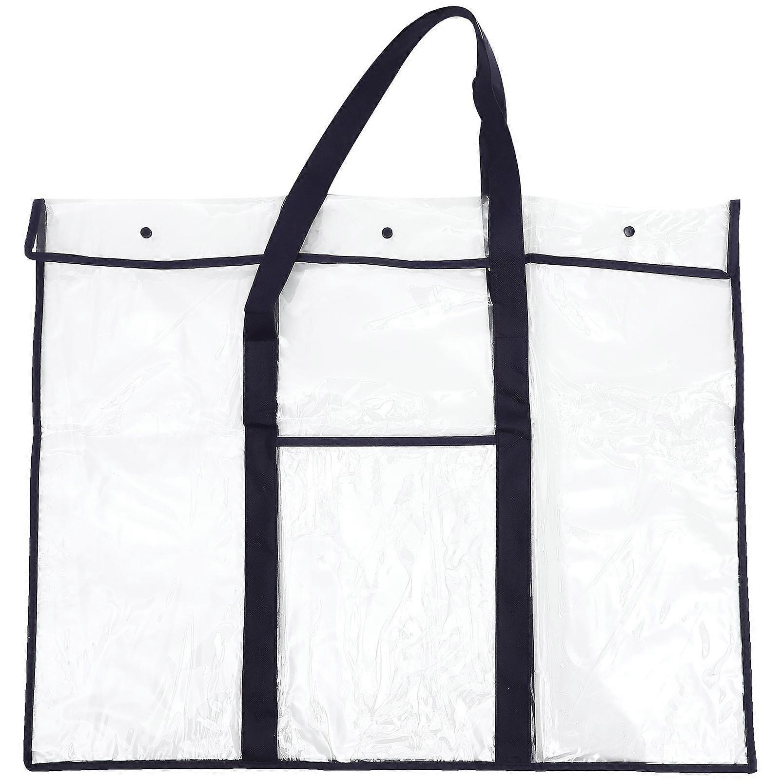 Transparent Clear Large Poster Storage Bag for Storage Use