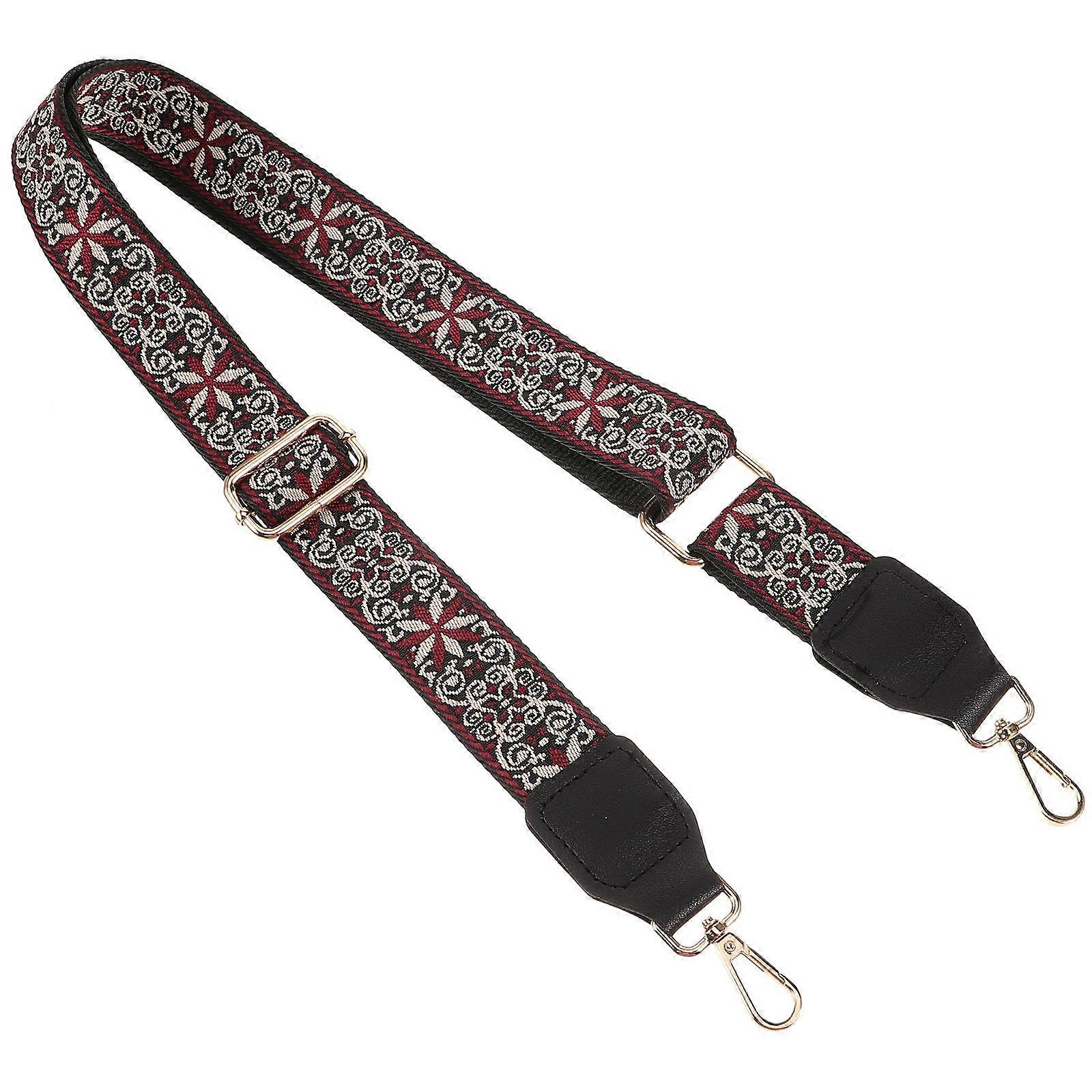 Bag Strap Wide Rectangular Assorted Color Adjustable for Bags Daily Use 90x4cm 1Pack