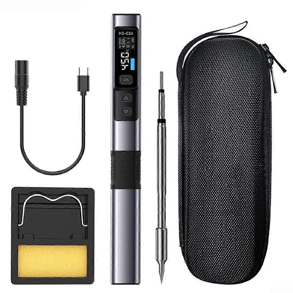 Userfriendly HS02A portable smart soldering tool with inductive sleep mode for energy saving (B)