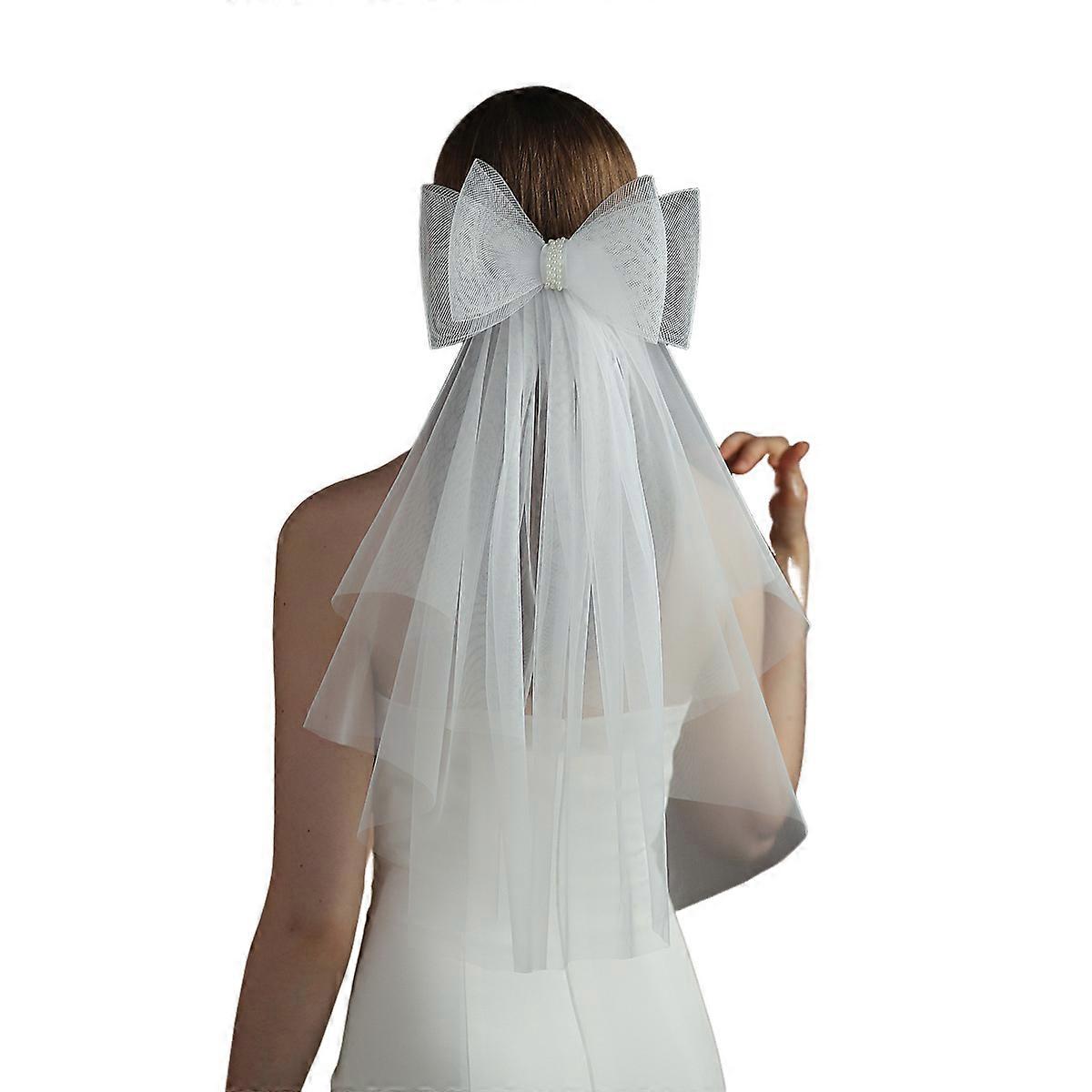 Wedding veil, white, 1 pc.，839