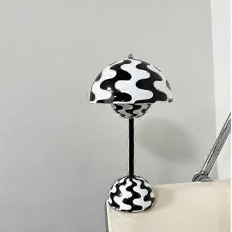 Touch sensitive table lamp for Denmark bud with charging function