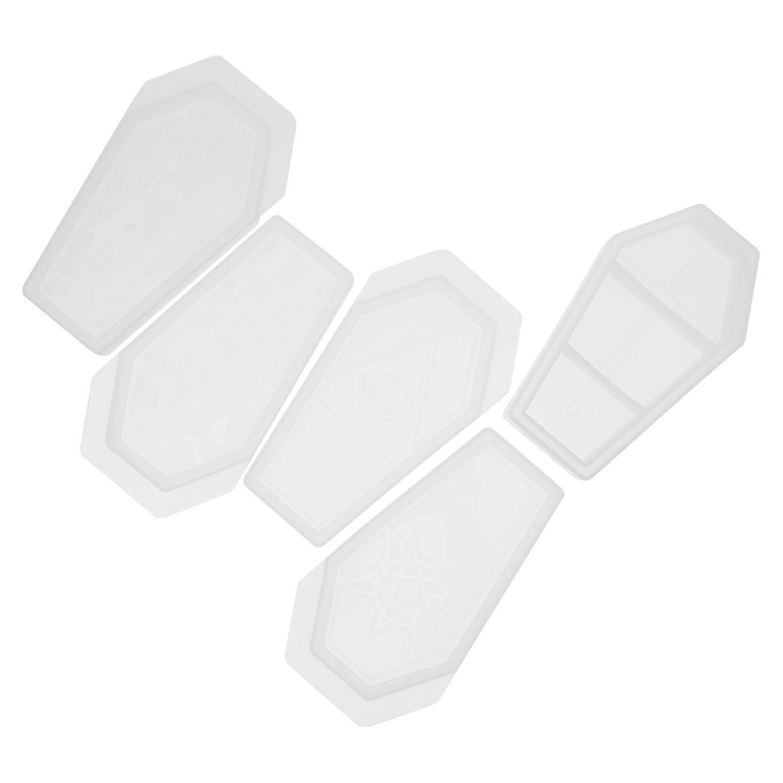 Water Drop Mold Silicone Storage Box Set for Ornament Making 1Set