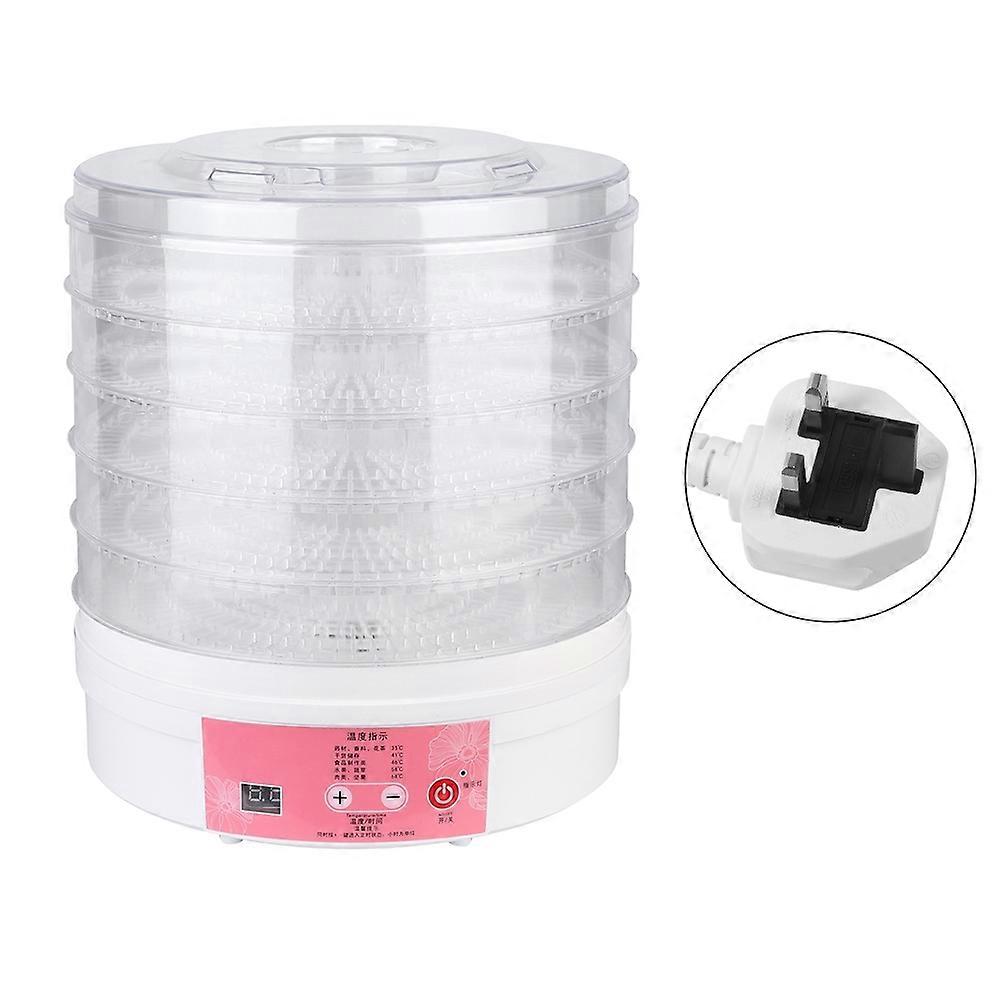 28cm 5 Layer Intelligent Timing Electric Food Dehydrator Fruit Vegetable Drying Machine