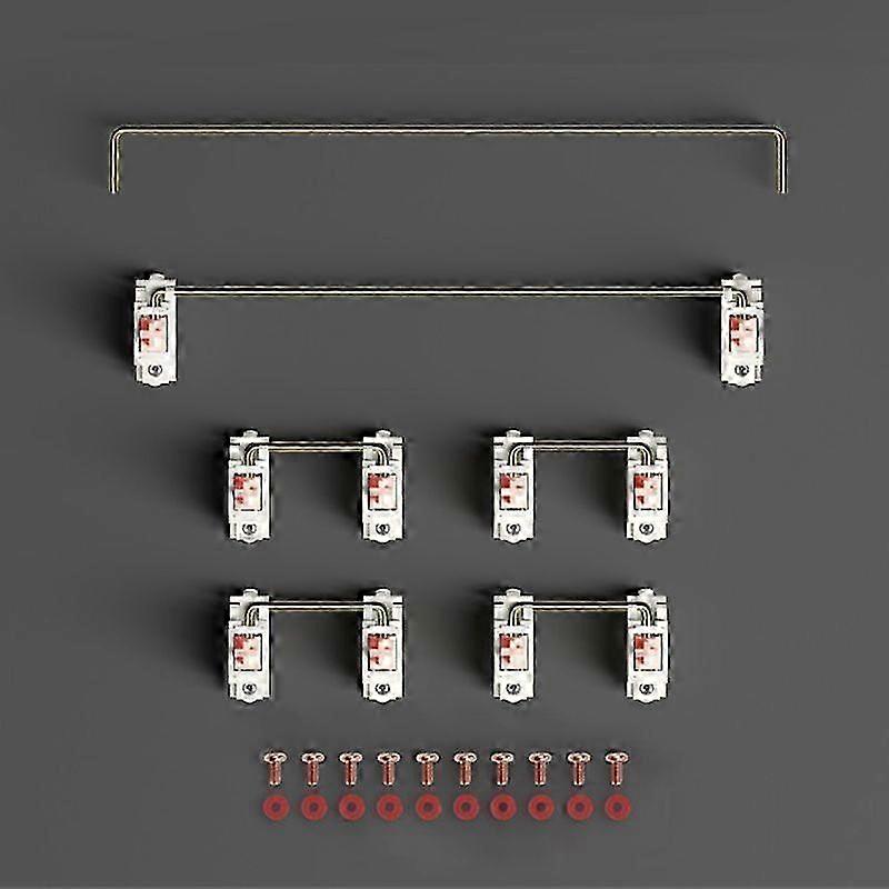OEM Plate-Mounted Stabilizers for MX Keyboards - Satellite Axis Cherry 6.25u, 2u, 7u Set for Smooth Typing Experience
