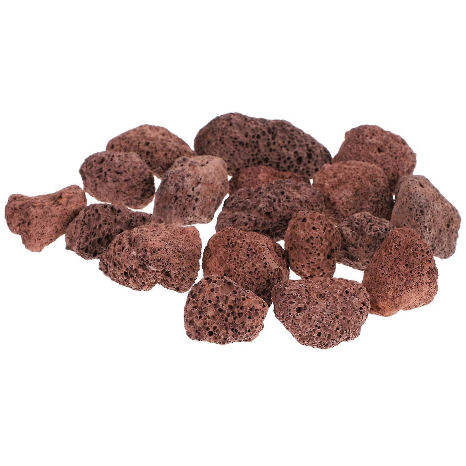 Bag with large stones for aquariums, filter media, pores for water'