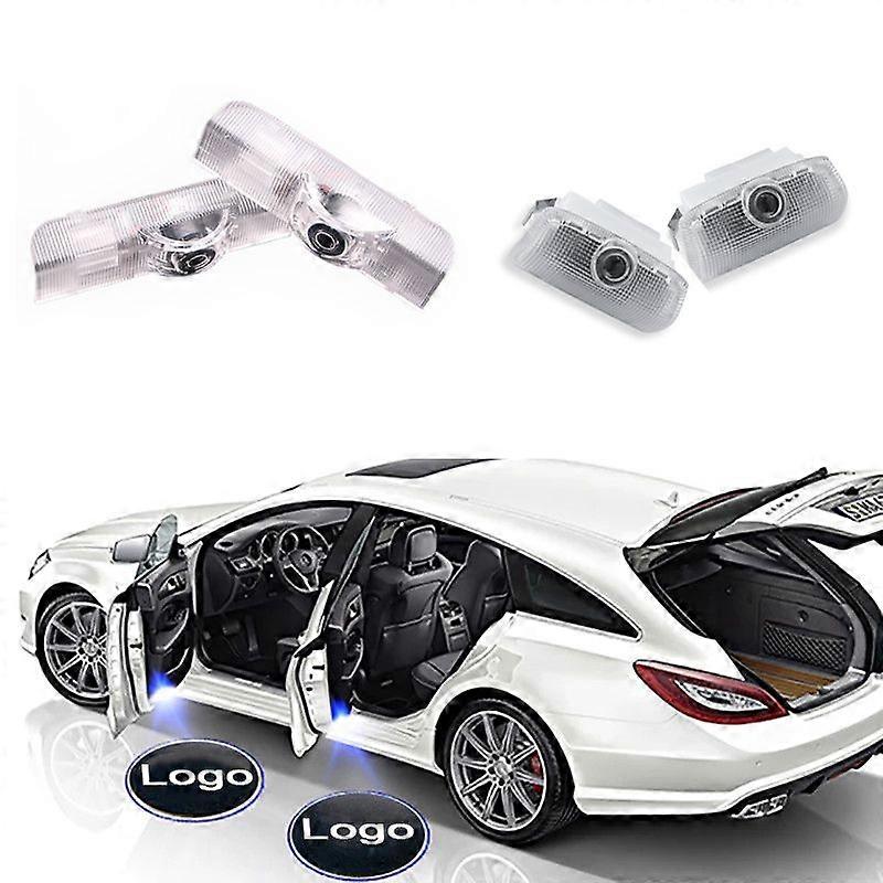 2pcs LED Car Door Logo Welcome Light Shadow Lamp Fit For Nissan Teana MAXIMA TERRA Altima AMADAR NAVARA Patrol Laser Projector Ghost Motor Vehicle Lig