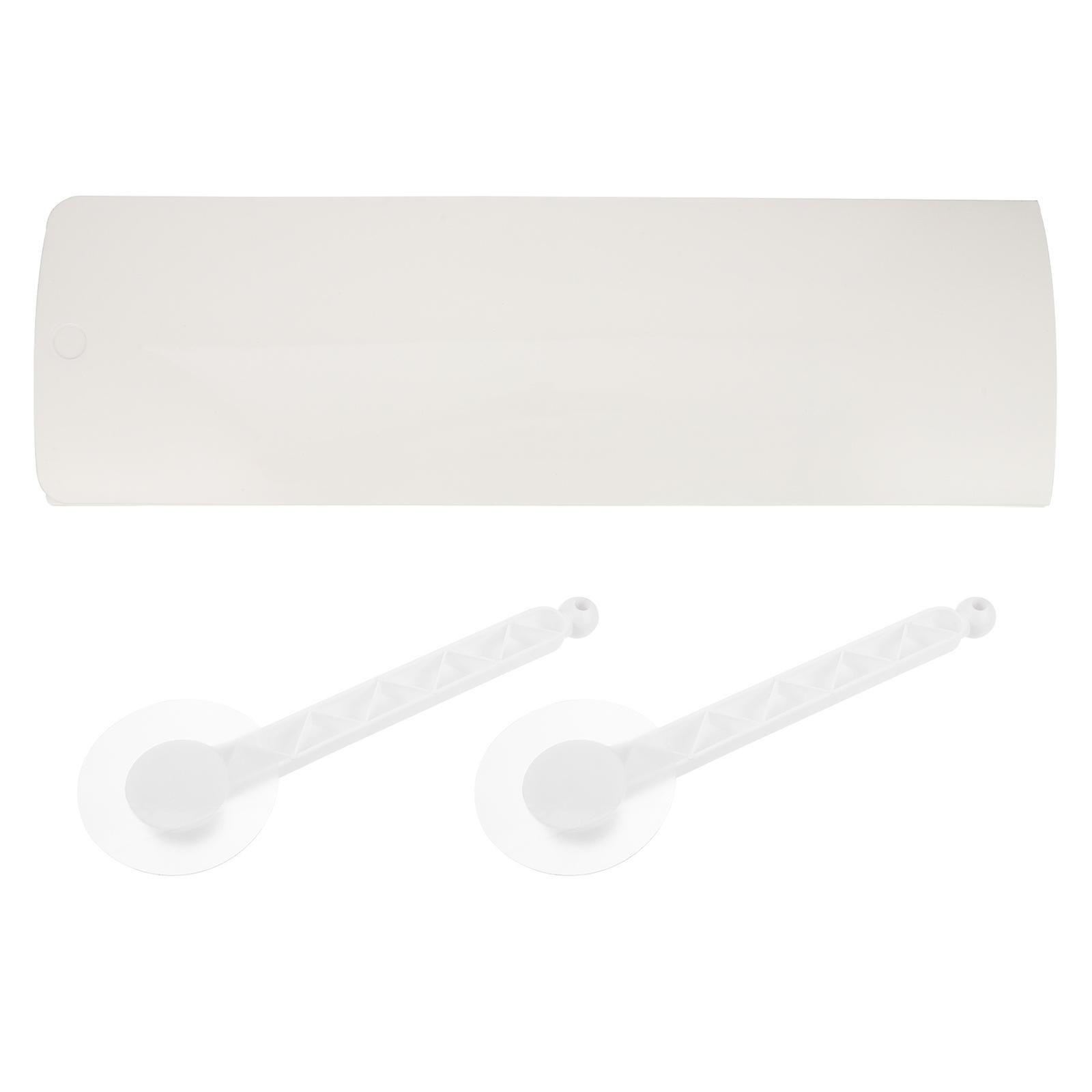 Wind Direction Windshield Air Conditioner Deflector Family Members PP Material 58.00X17.00X23.00cm Health Protection 1Pack