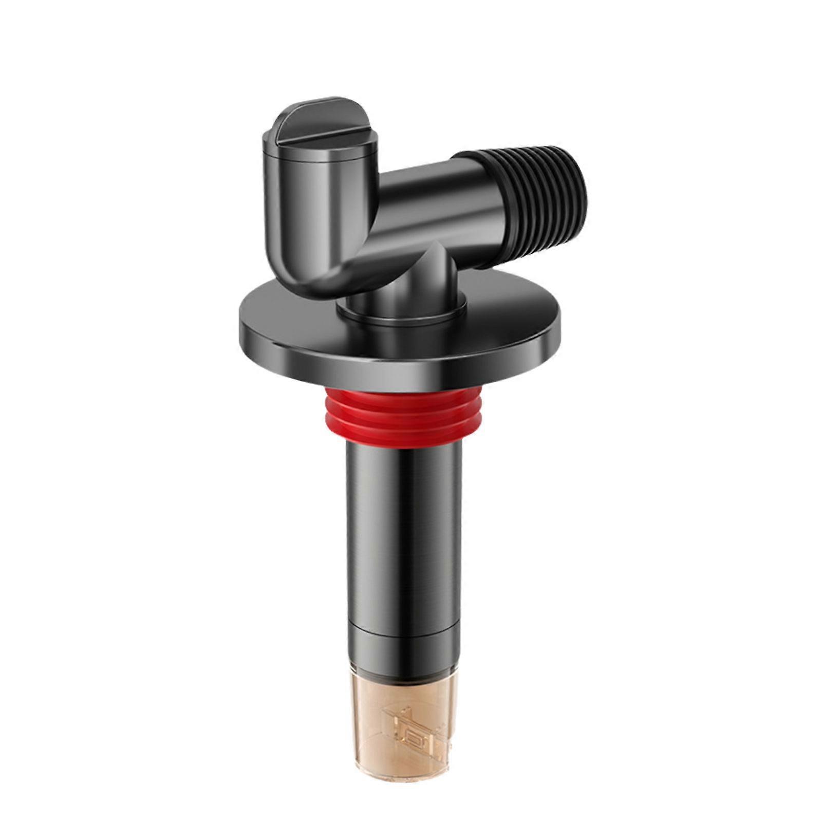 Easy to Install Bathroom Drain Stoppers Flexible Three Way Connection Efficient Sink Drain Plugs for Multifunction Use Gun Ash