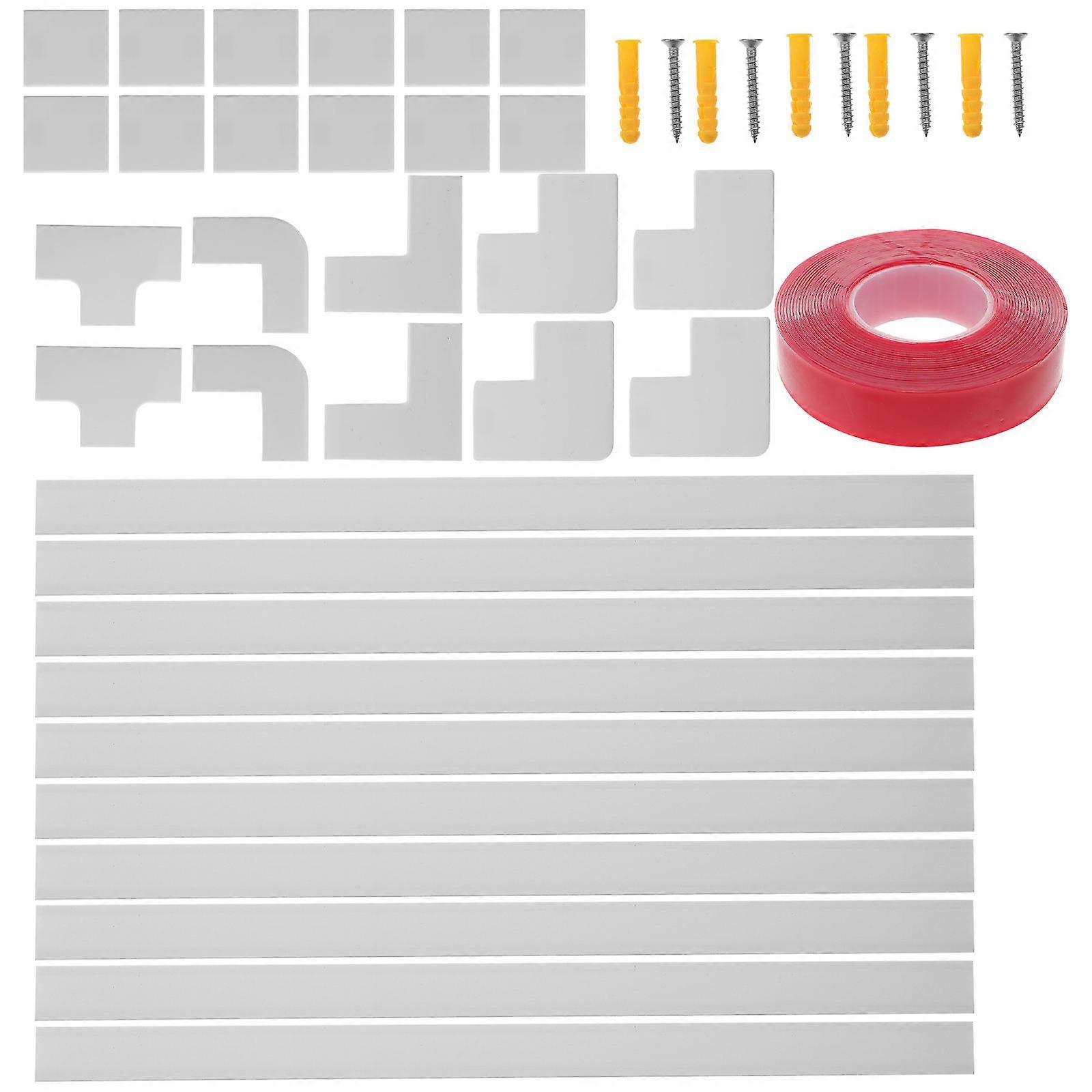 PVC Cord Cover Kit For Cable Management Targeting General Users In Settings With 1 Set Self-Adhesive Functionality