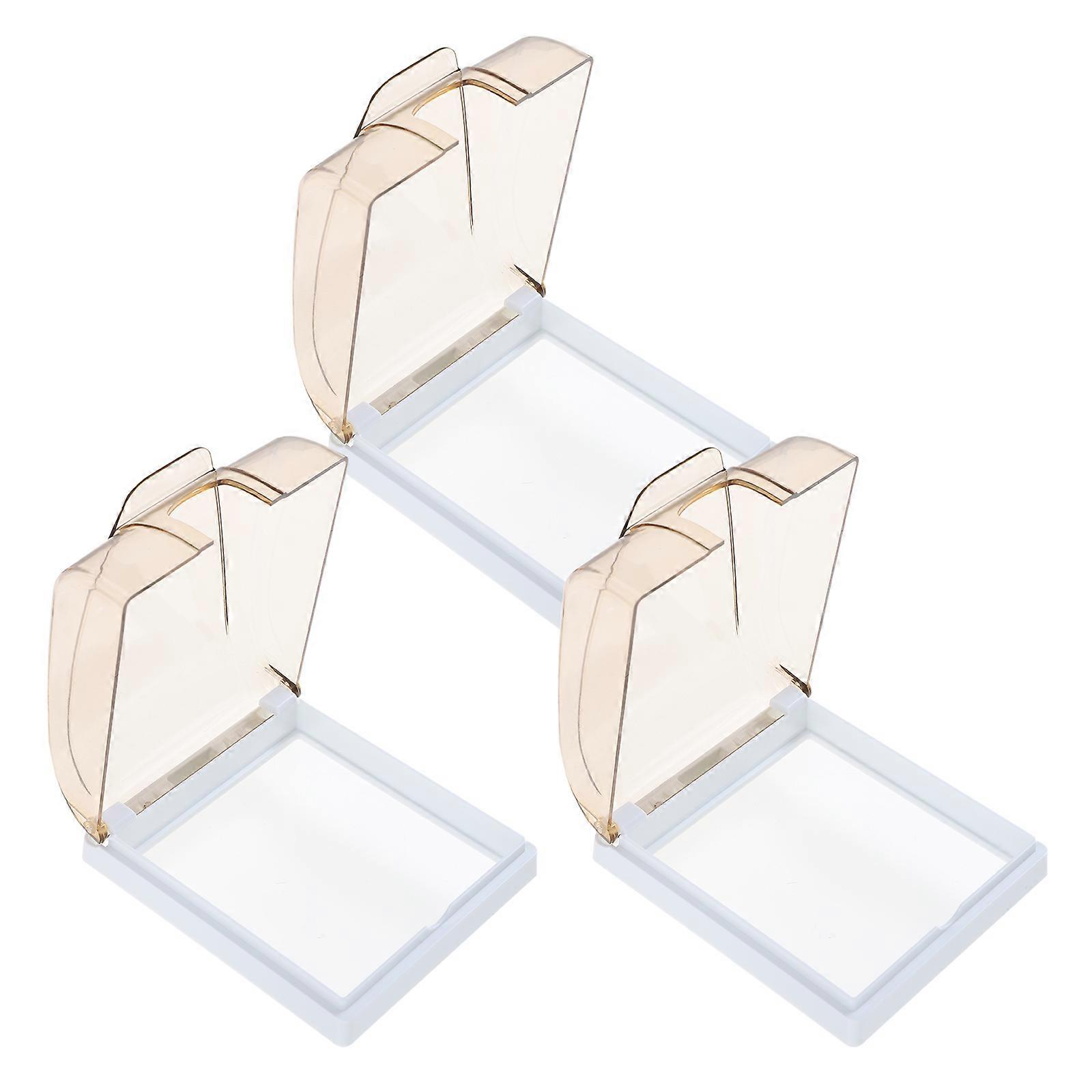Adhesive Waterproof Receptacle Cover 3Pcs Durable Dust-Proof Plug Protector For Household Switch Use In Multiple Settings Like Kitchen And Living Room