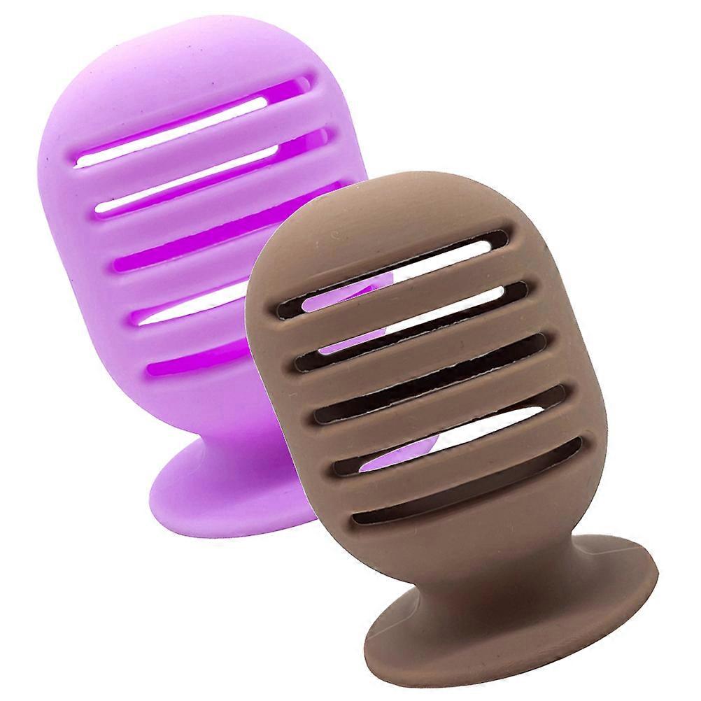 Portable Silicone Makeup Sponge Holder for Storage with Air Vent Design and Multi Color Fits Most Sponge Sizes