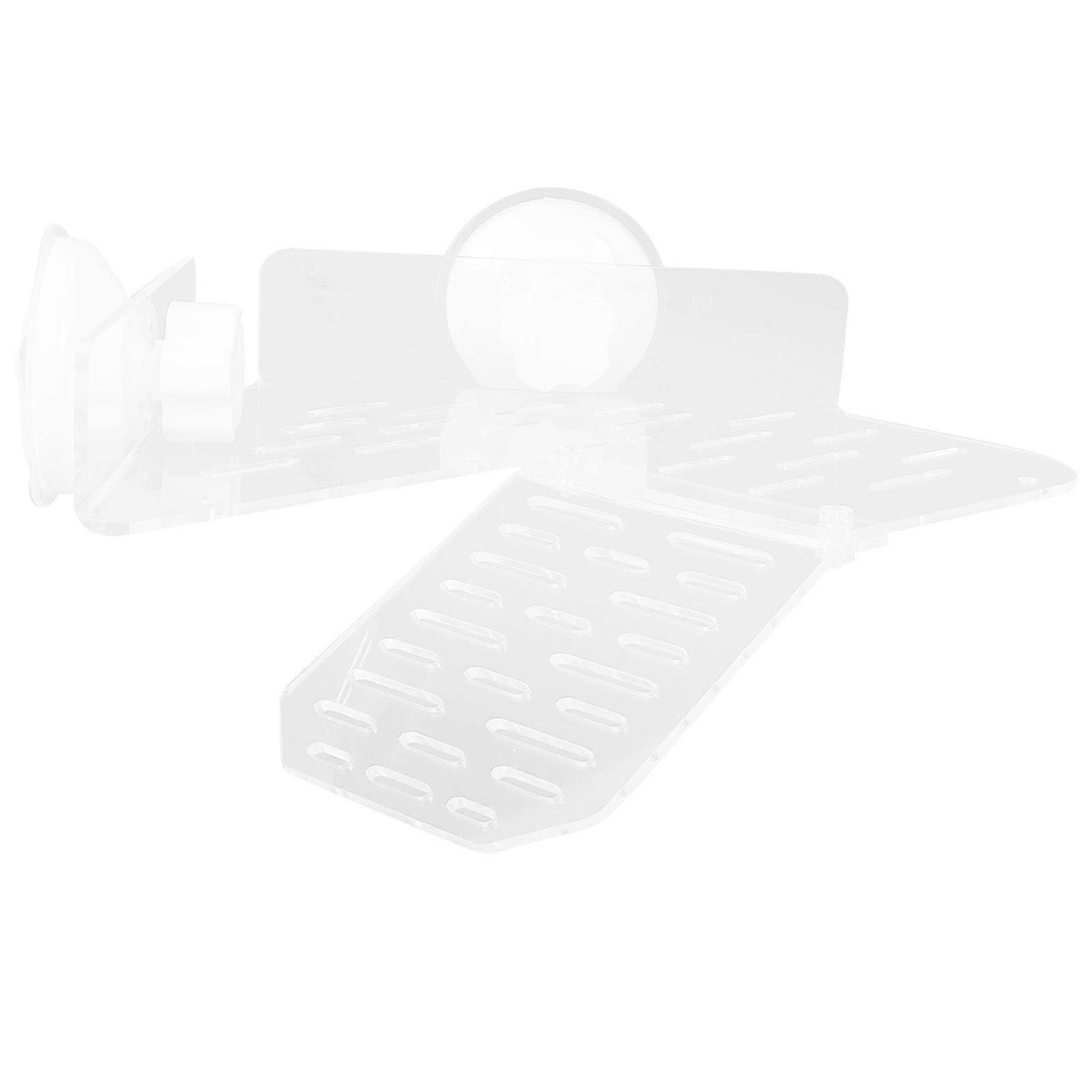 Pet Rest Floating Platform Turtle Basking Platform Small Reptiles Sunbathing Exercise Acrylic Triangular Shape 1Pack