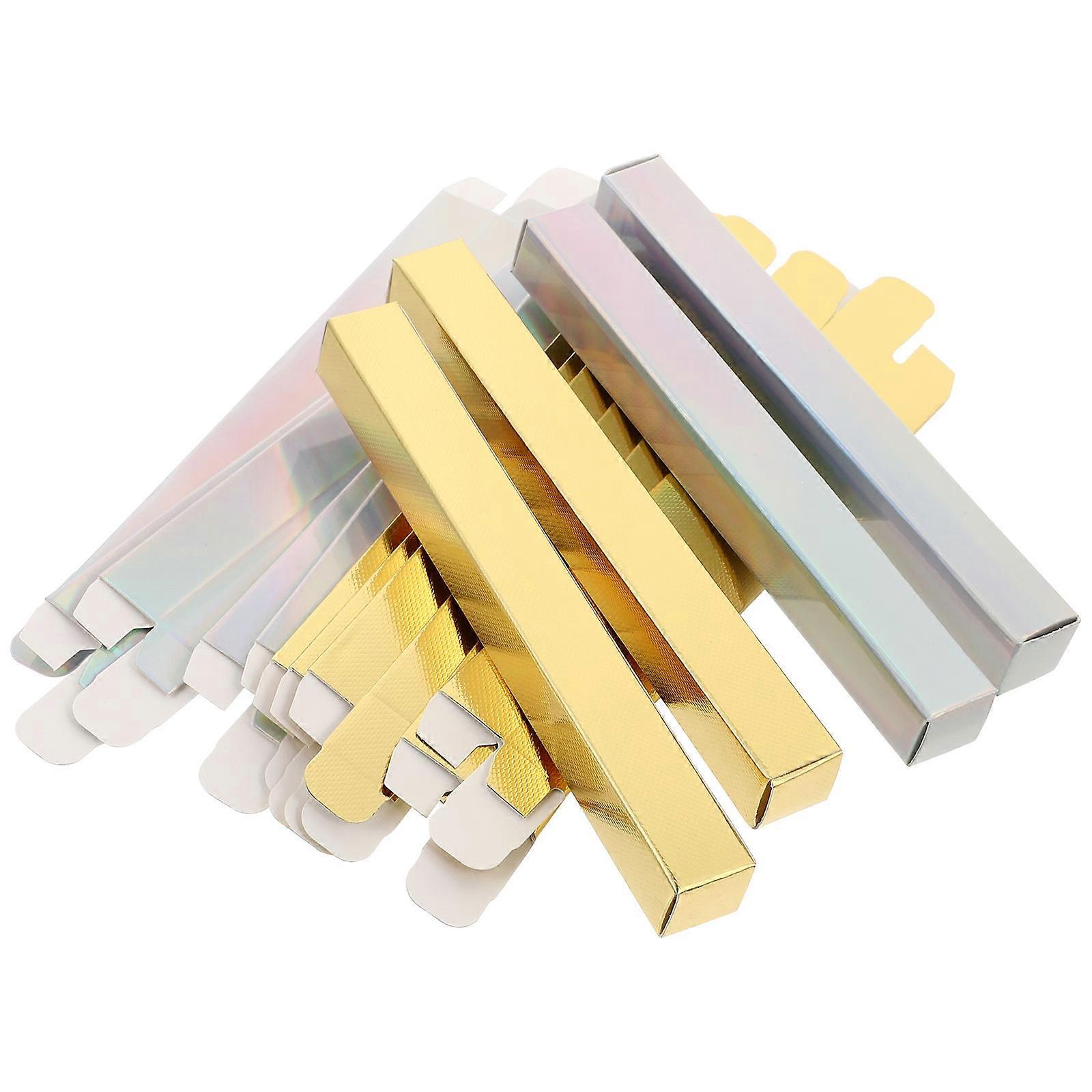 Lipstick Boxes Packaging Perfect For Festive Season 50Pcs Rectangular Design Efficient Storage Against Dirt