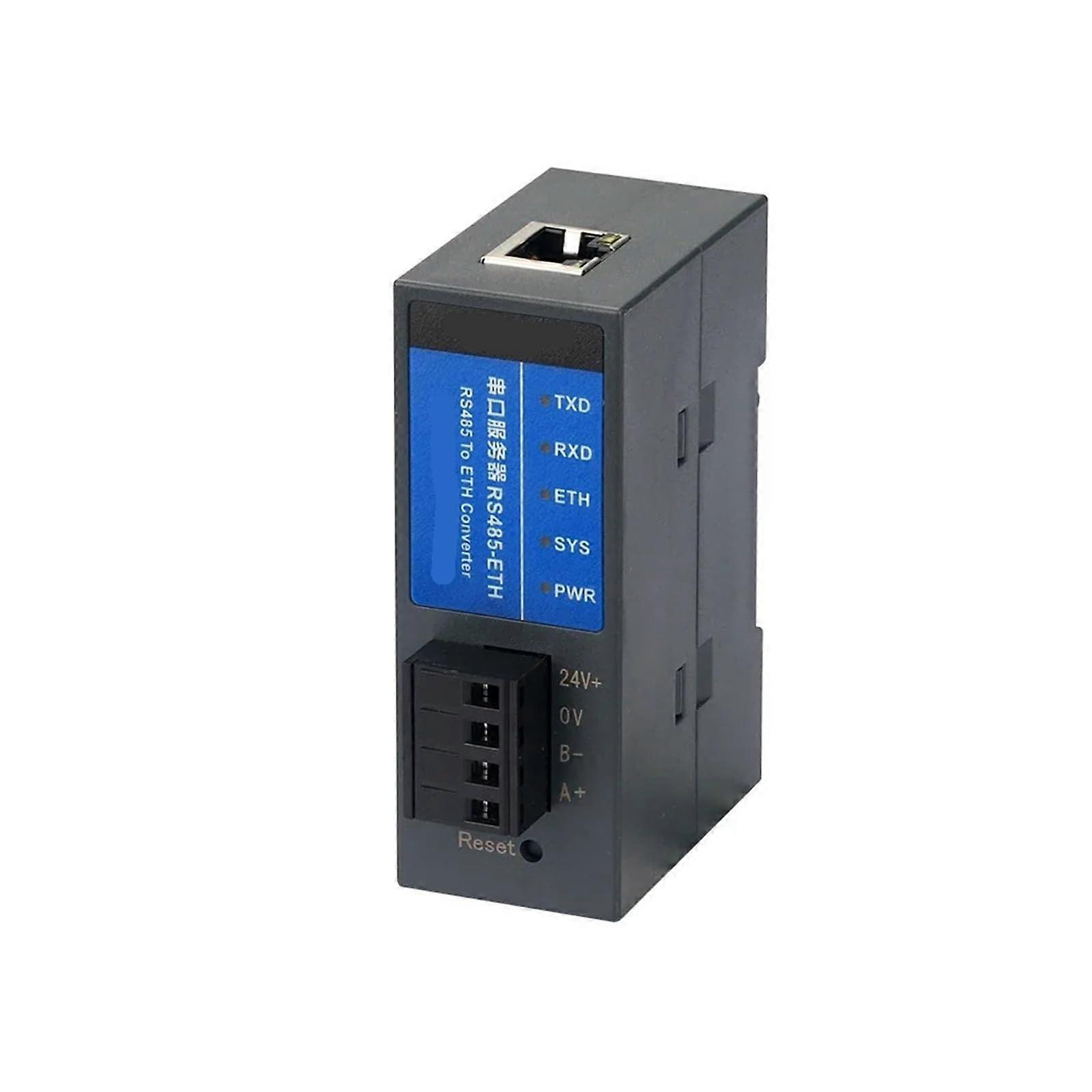 PLC Module RS485 to Ethernet Serial Server Modbus Gateway RTU to TCP/IP Protocol Converter