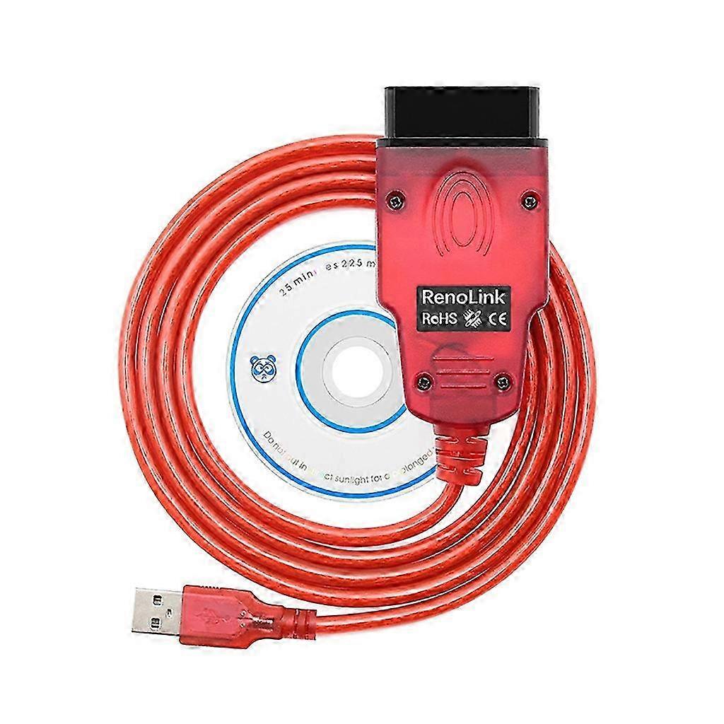 ECU Programmer Diagnostic Auto Tool Airbags Key Reset Coding ECM UCHRenolink SZRH A-H