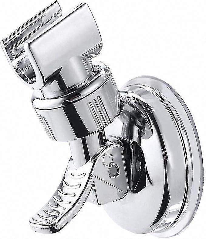 Adjustable Suction Cup Shower Head Holder - No Drill, Waterproof, Reusable Wall Mount