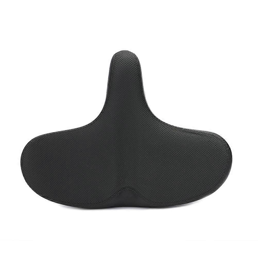 Comfortable Bike Saddle with Ergonomic Design for Long Rides Made of Durable PU and PP Material Black