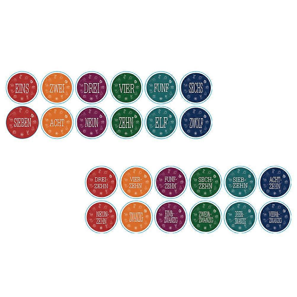 Sticker Sheets Christmas Days Decorative Assorted Color 10 Sheets