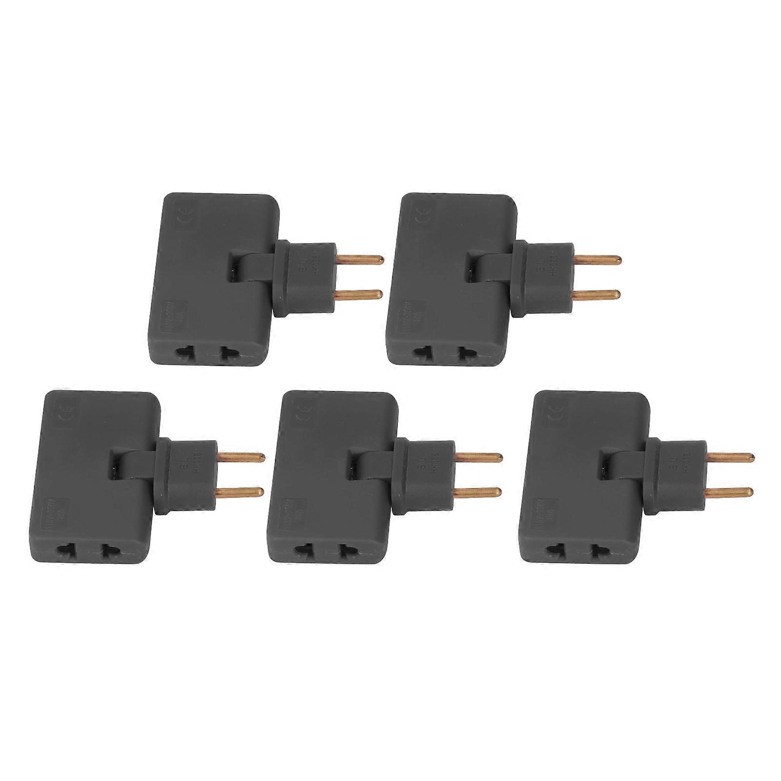 5 יחידות ממיר שקע אלחוטי 180 מעלות הארכה 1 עד 3 מתאם