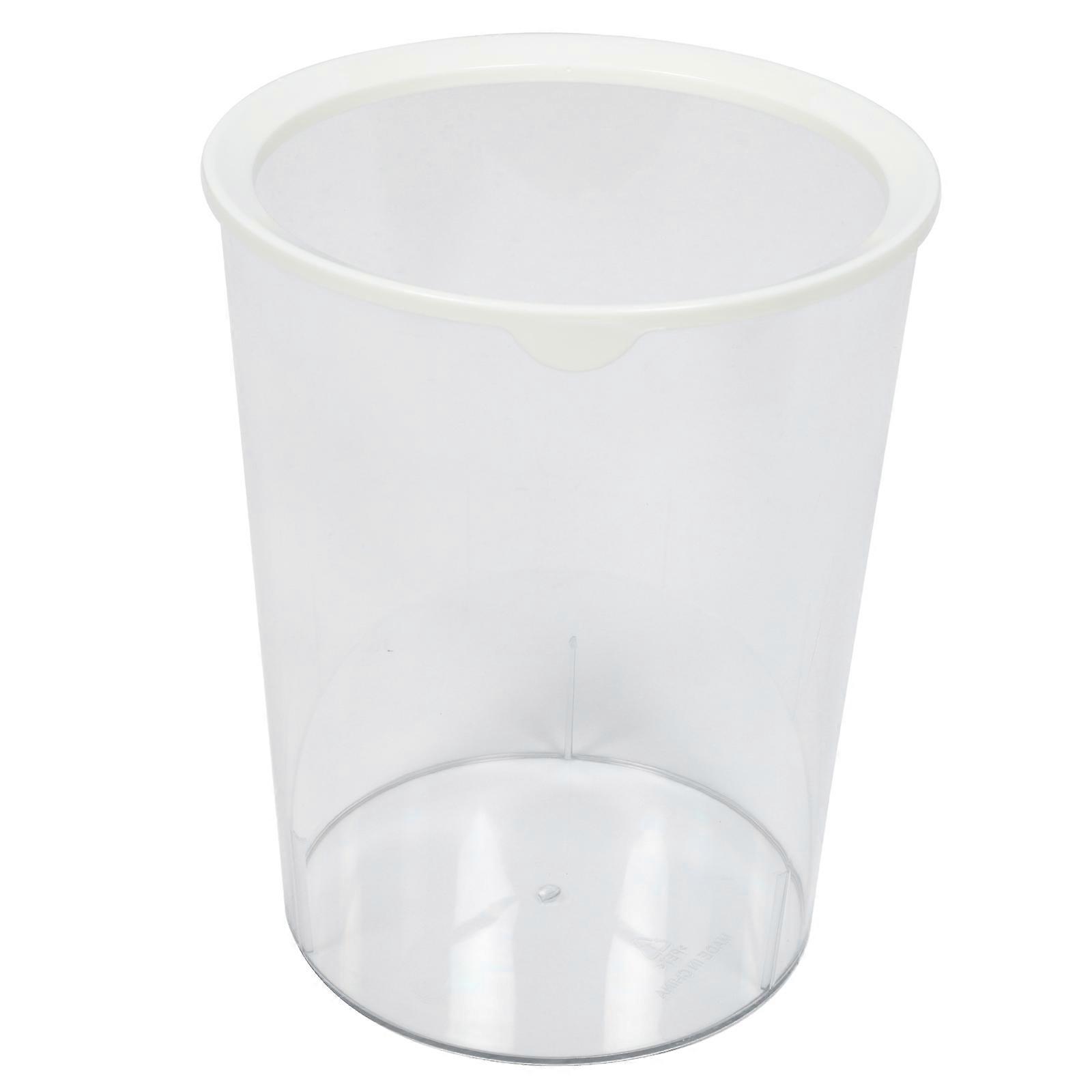 Plastic Waste Bin Circular Design Garbage Container For Families 1Set