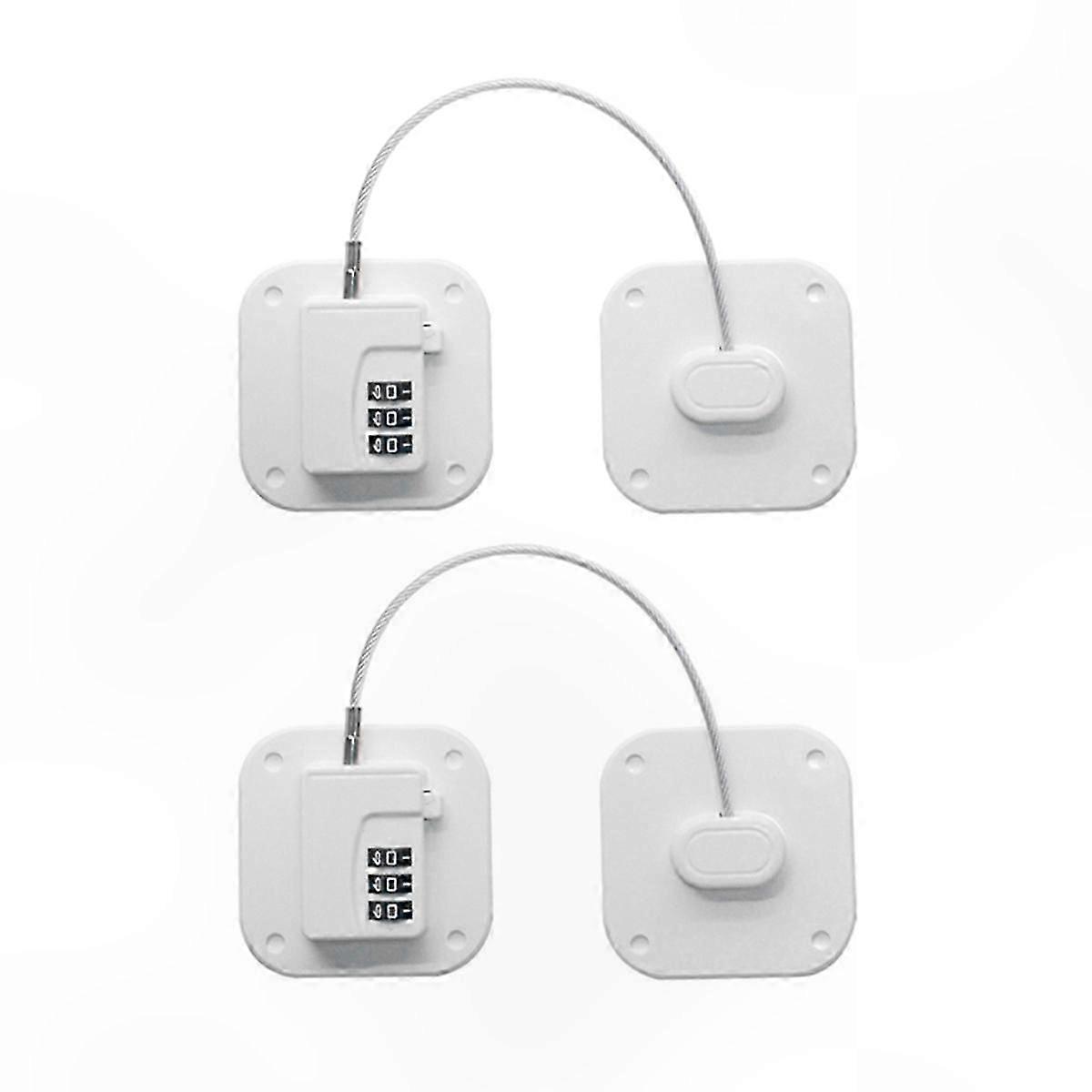 Digital Password Child Safety Locks, Adhesive Design for Freezer Use