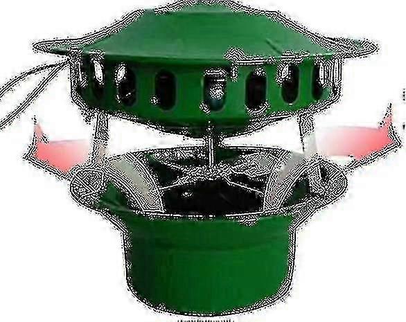 Elektrisk skorstensfläkt för grill, stuga, öppen spis, termospis, vedugn - 80w