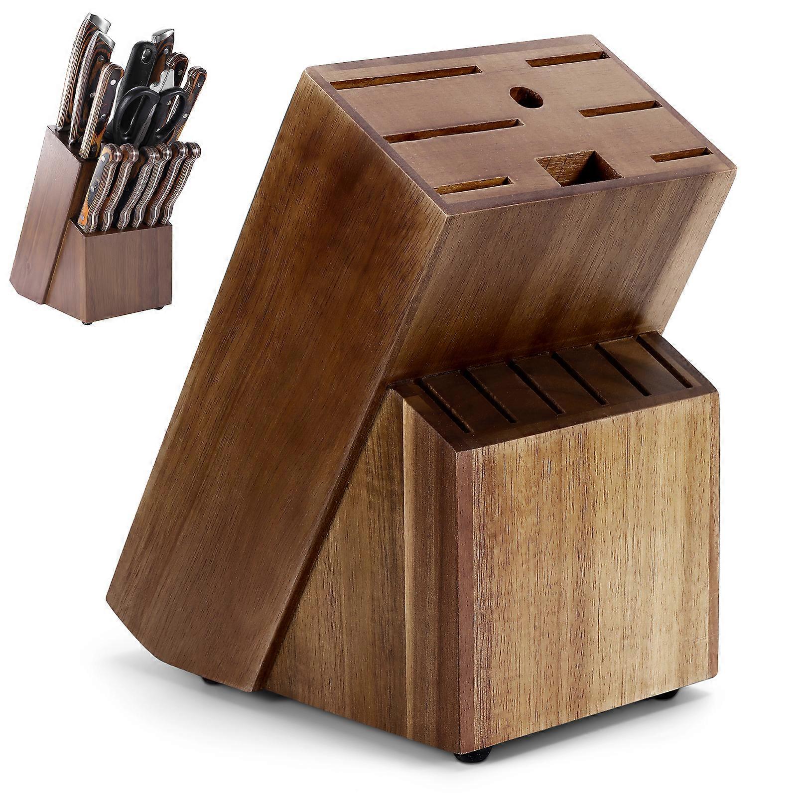 Multi-functional Knife Holder Stand - Brown