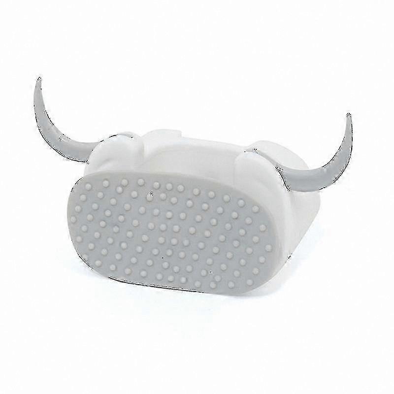 Wall Mount Mop Holder, 3-Pack Traceless White Frames for Cleaning Tools