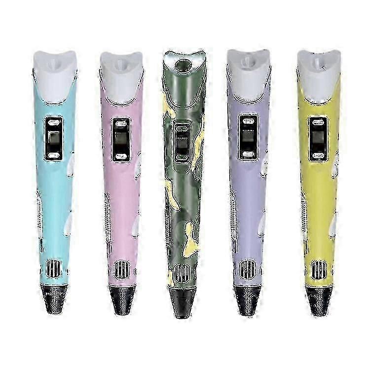 3D Printing Graffiti Pen with LCD Screen & Filament