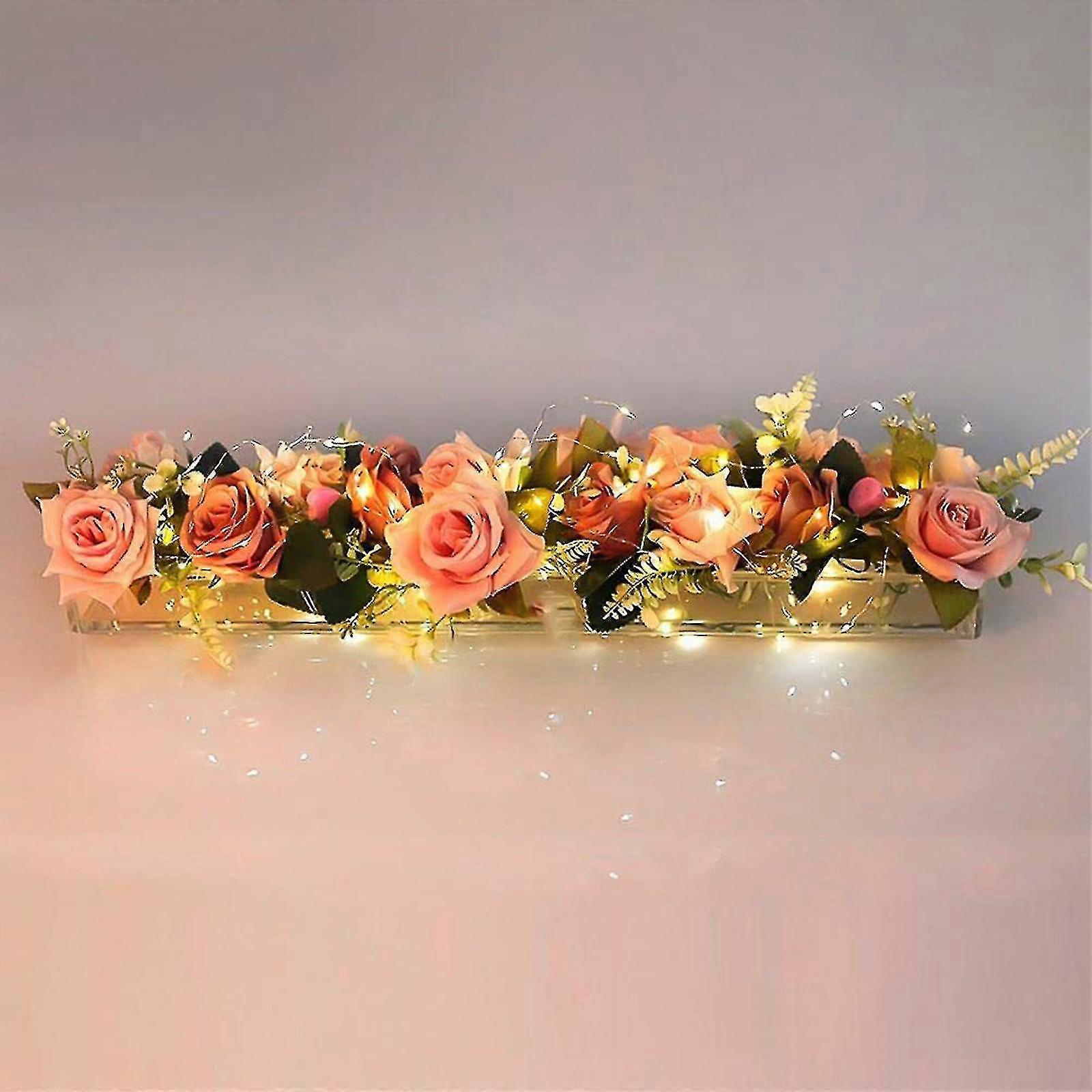 Transparent rectangular acrylic vases, Available in small, medium and large sizes, Keep flowers fresh for a long time, Easy to clean and safe