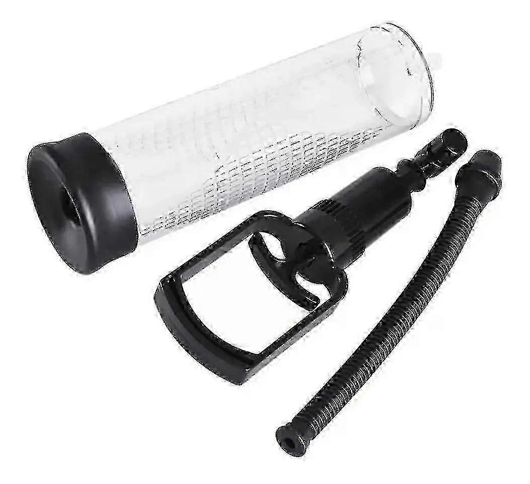 Vacuum Pump Physiotherapy Exerciser for Men - Advanced ABS+PVC Health Device with Silicone Ring & Pressure Control, YT4