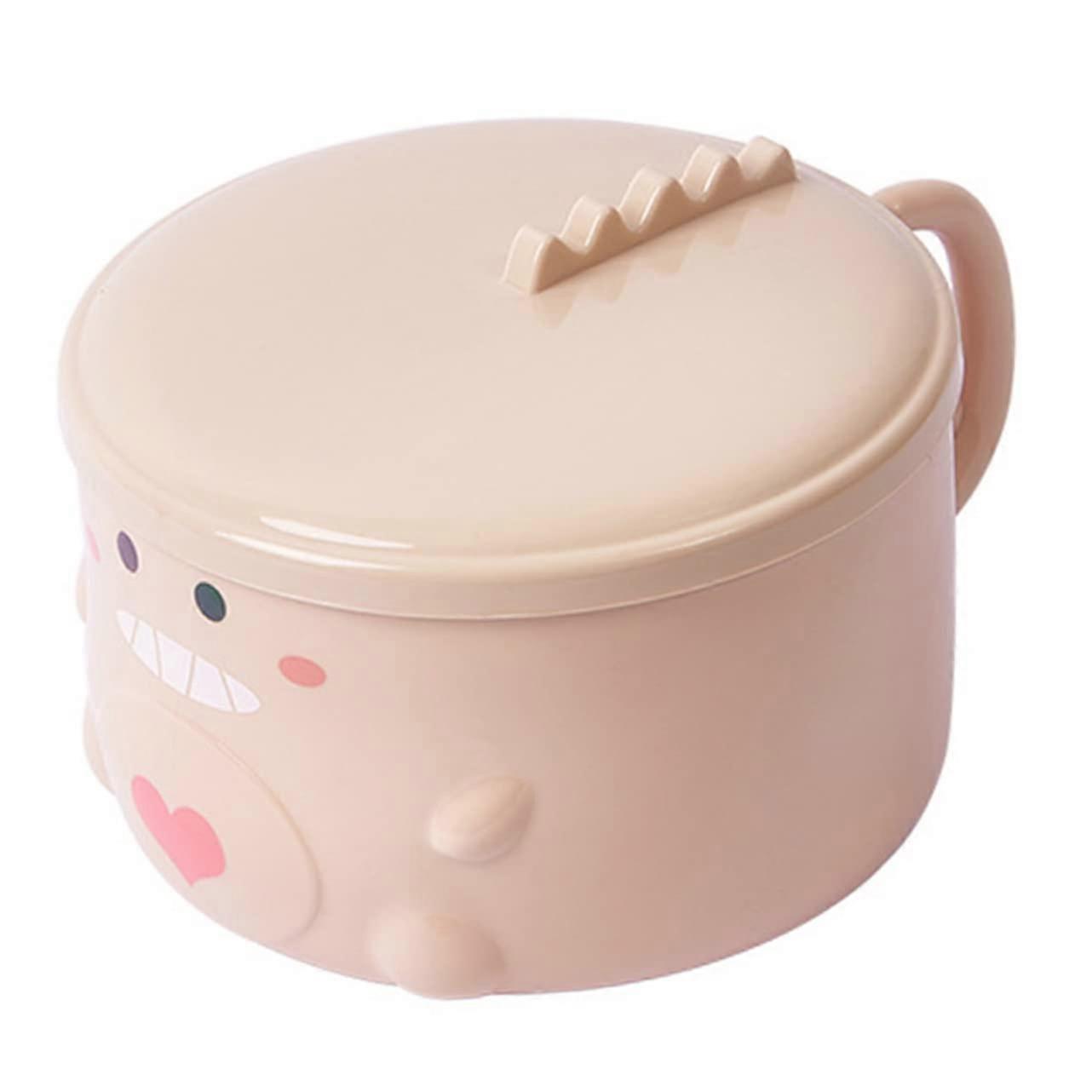 Scald Insulated Pasta Bowl With Lid 1200ml Portable Soup Bowl For Instant Noodles, Rice, Fruit Office Or Dorm